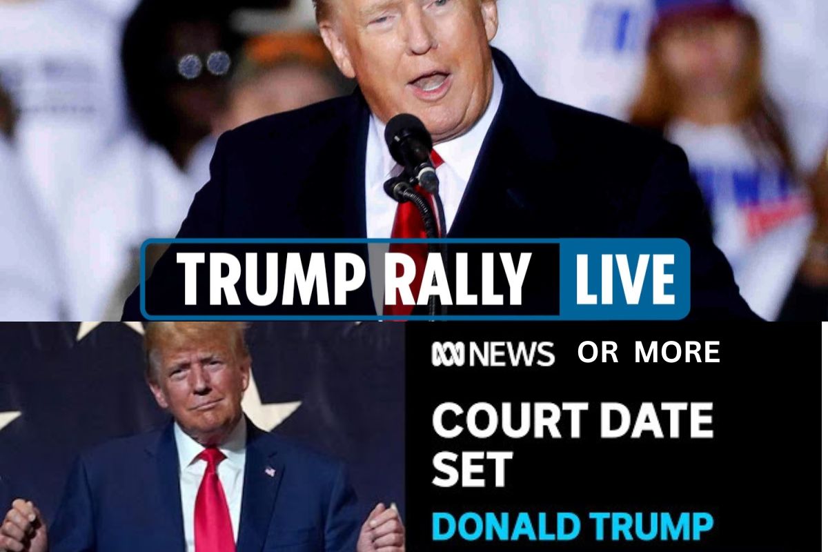 Trump's 2024 Campaign Trump Rally Schedule or Legal Battles